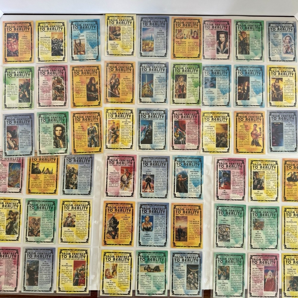 Luis Royo Trading Card Lot of 180 Forbidden Universe II From Fantasy Reality - Picture 4 of 10